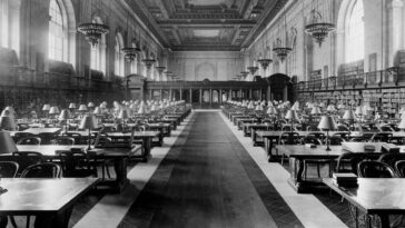 New York Public Library 1910S