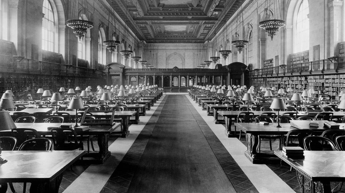 New York Public Library 1910S