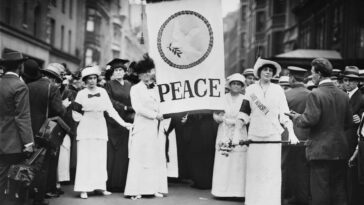 Women Peace Parade Wwi