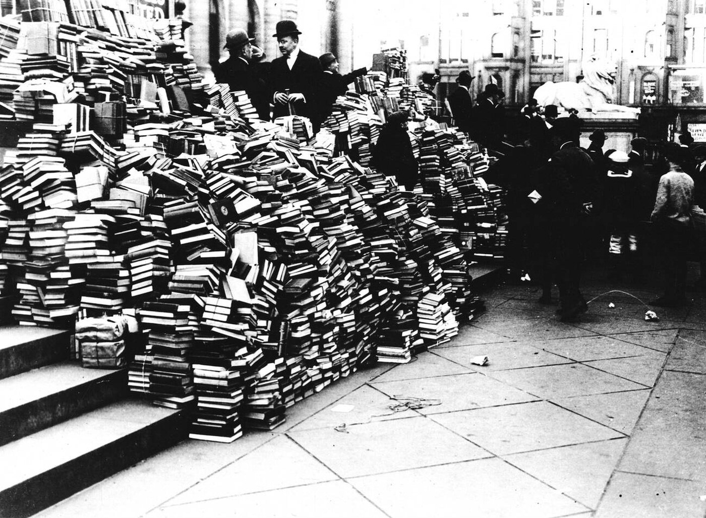 American Library Association Book Campaign, New York City, 1918.