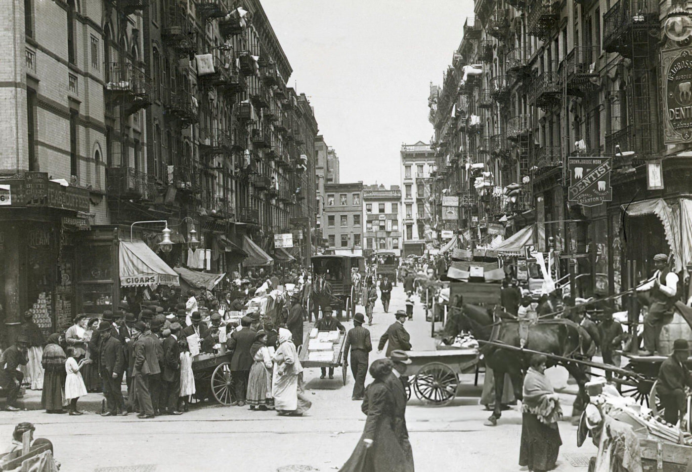 Stanton Street On Lower East Side.