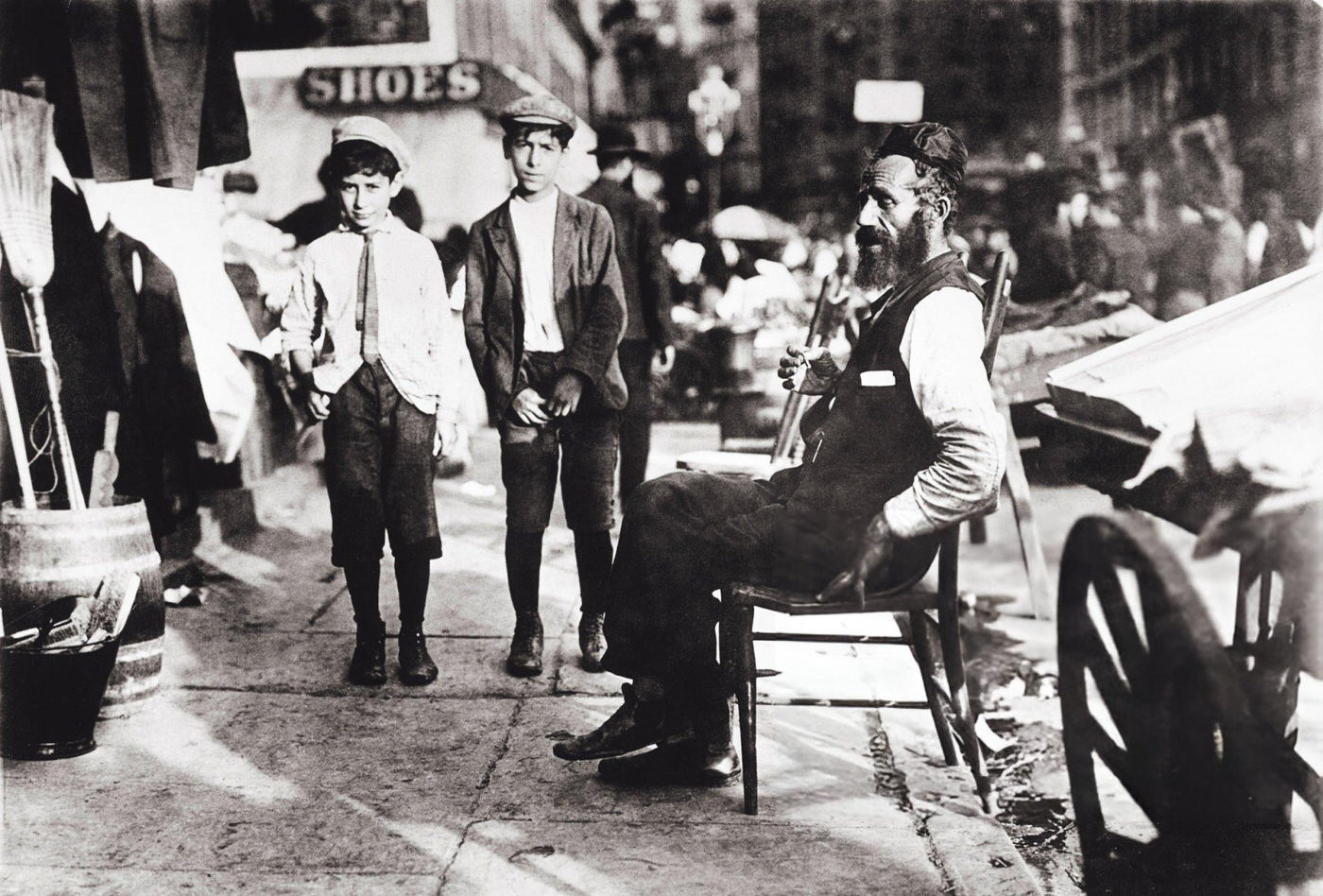 Street Life On The Lower East Side, 1900.