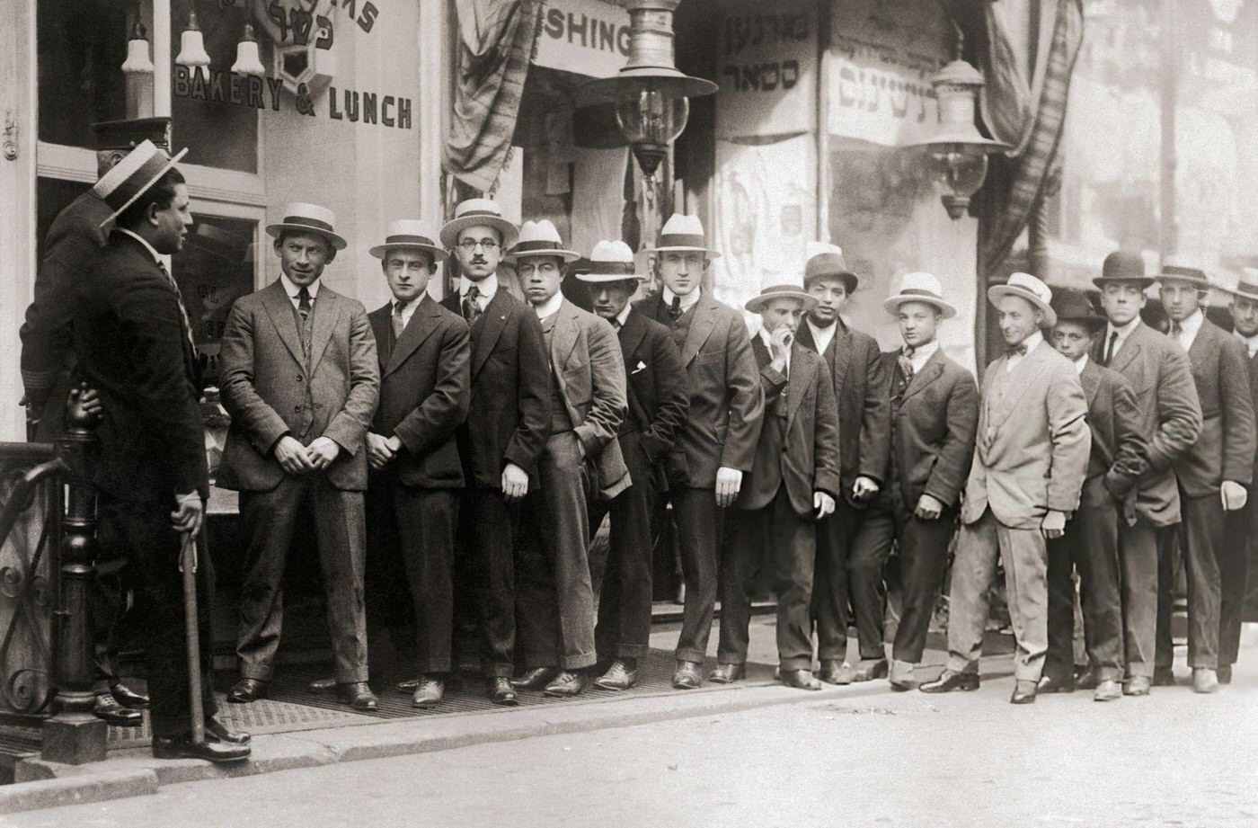 Draft Registration On The Lower East Side.