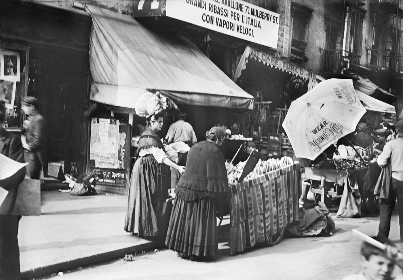Mulberry Street, 1900S.