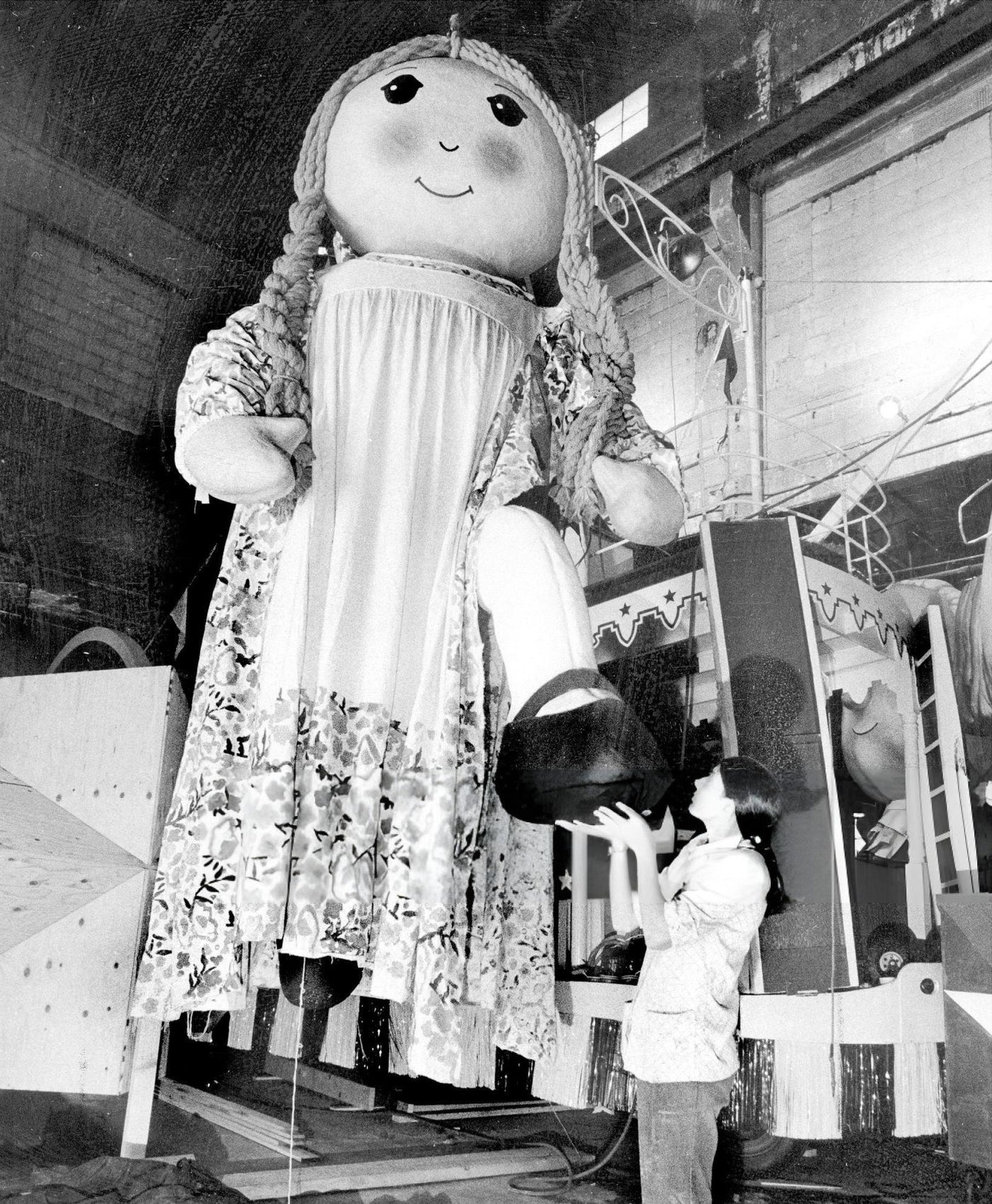 Raggedy Ann Is Featured At Macy'S Thanksgiving Day Parade, 1972.