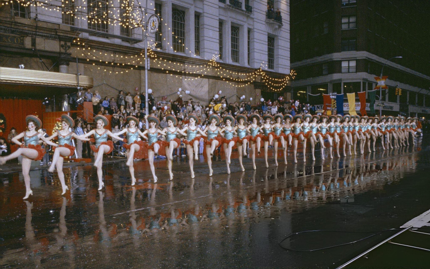 Tap Dancers Perform During The 1983 Macy'S Thanksgiving Day Parade.