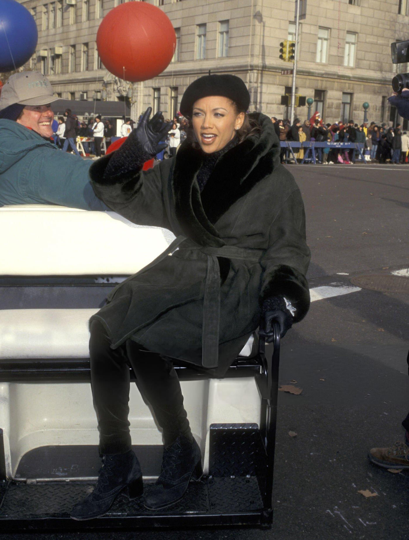 Vanessa L. Williams During The 70Th Annual Macy'S Thanksgiving Day Parade, November 28, 1996.