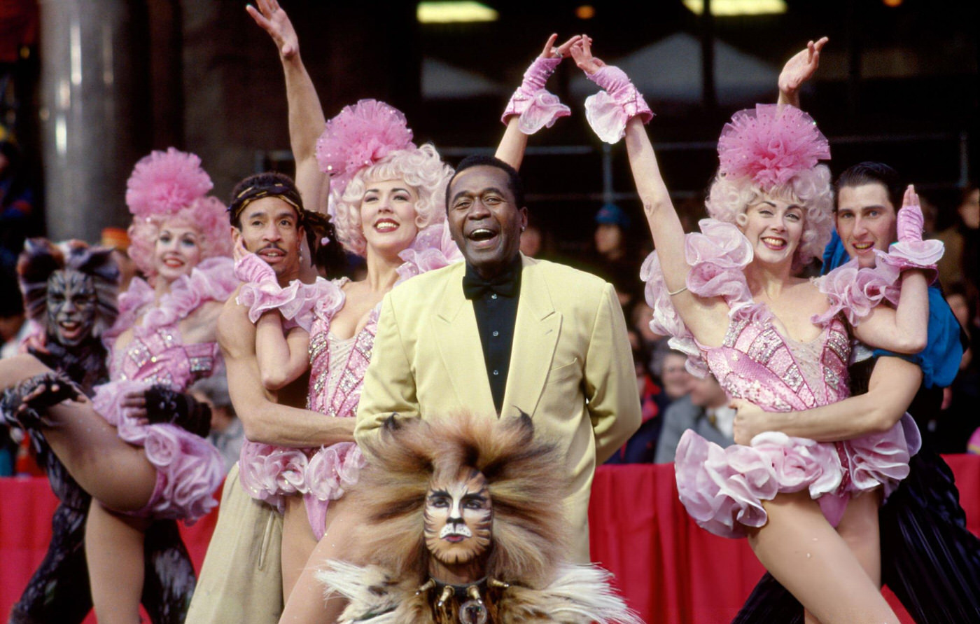 Ben Vereen Performs With &Amp;Quot;Cats&Amp;Quot; During The 1993 Macy'S Thanksgiving Day Parade.
