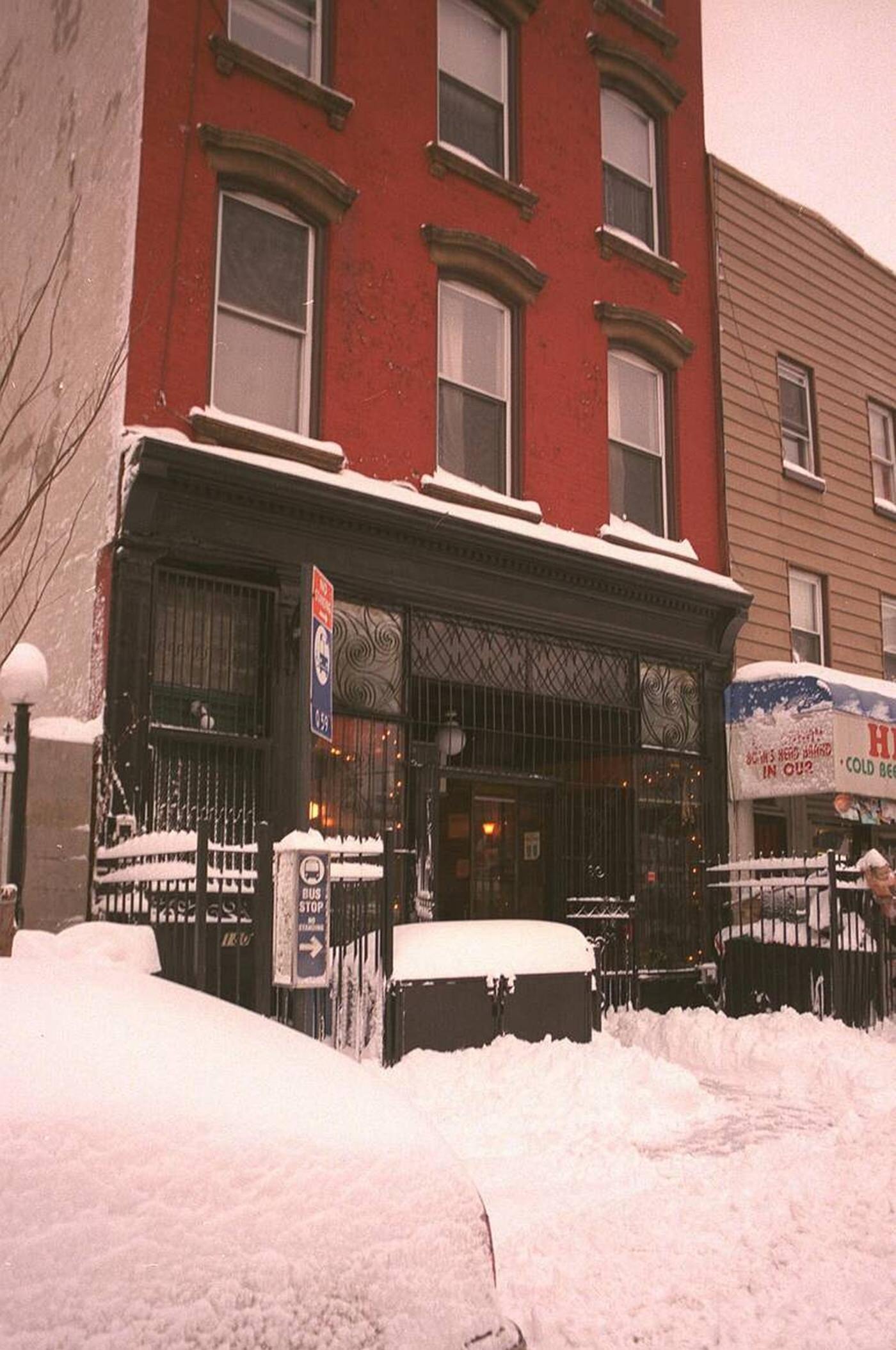 Snowstorm, New York City, 2000.