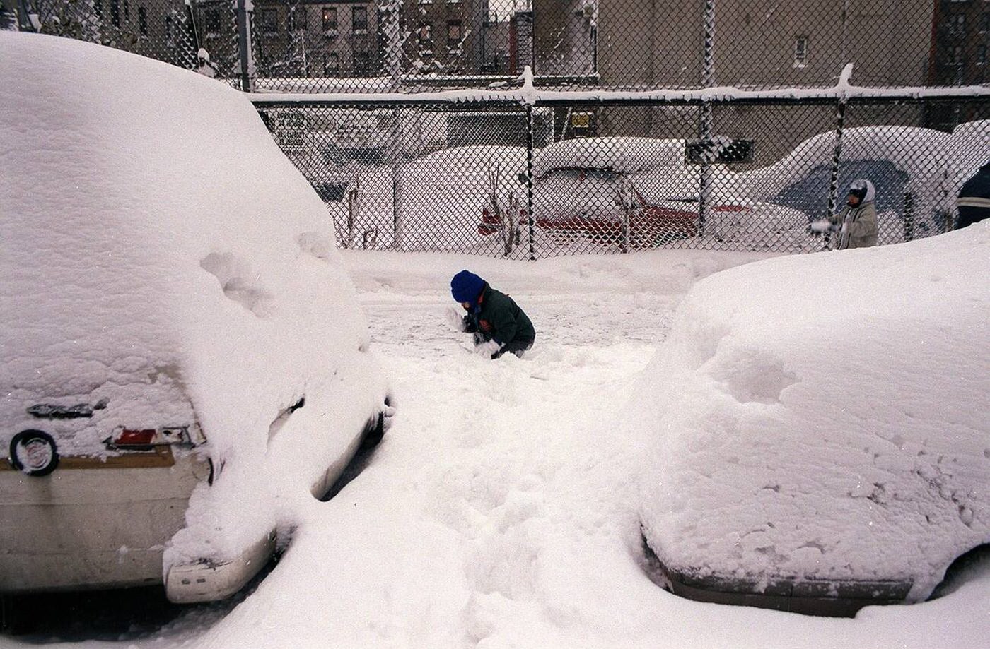 Snowstorm, New York City, 2000.