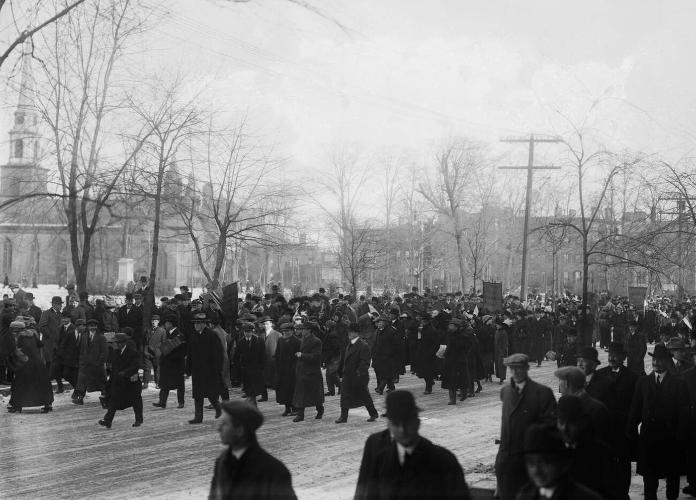Suffrage Hikers Who Took Part In The Suffrage Hike From New York City To Washington, D.c. Which Joined The March 3, 1913 National American Woman Suffrage Association Parade, 1913.