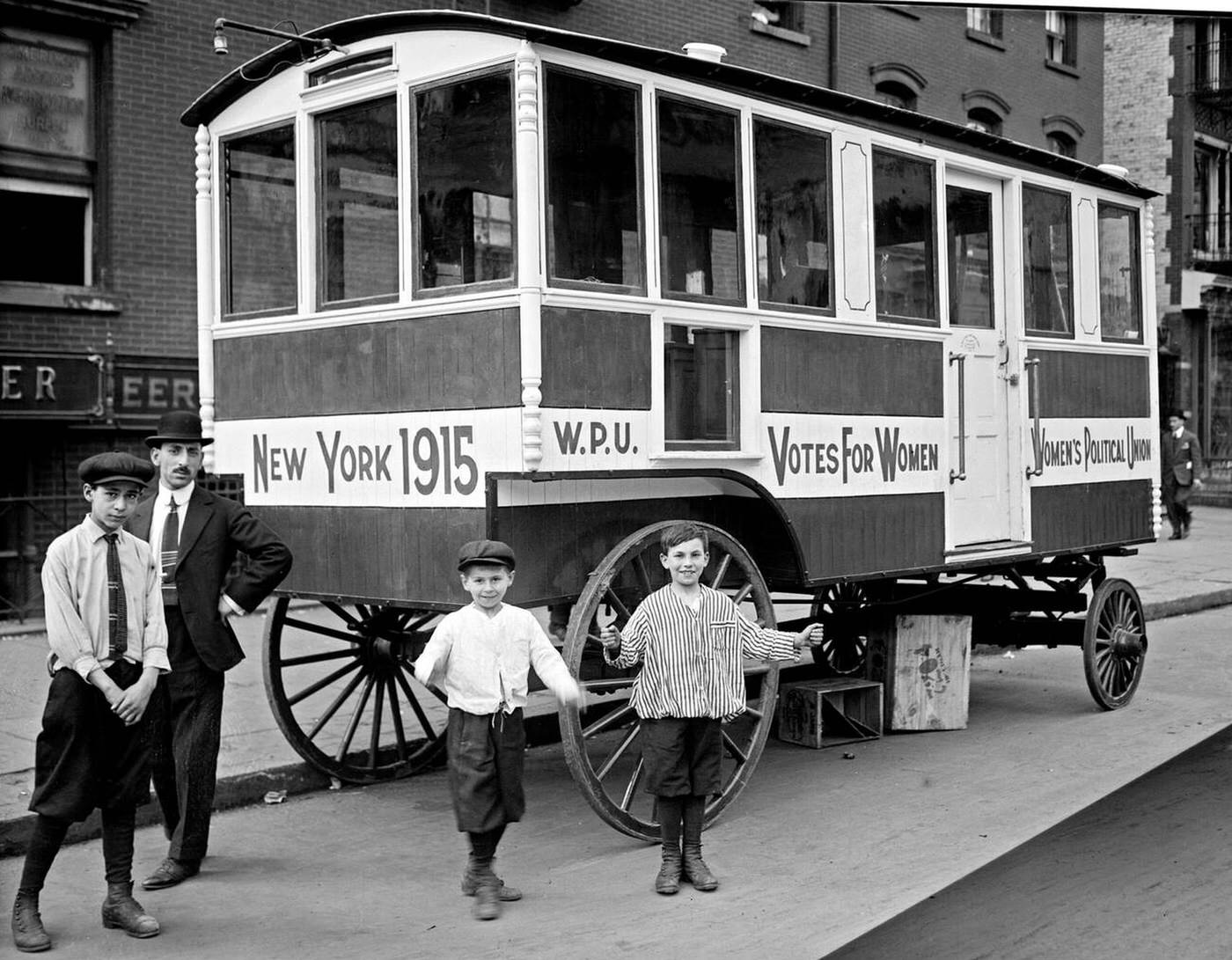 Suffrage Shop, 1915.