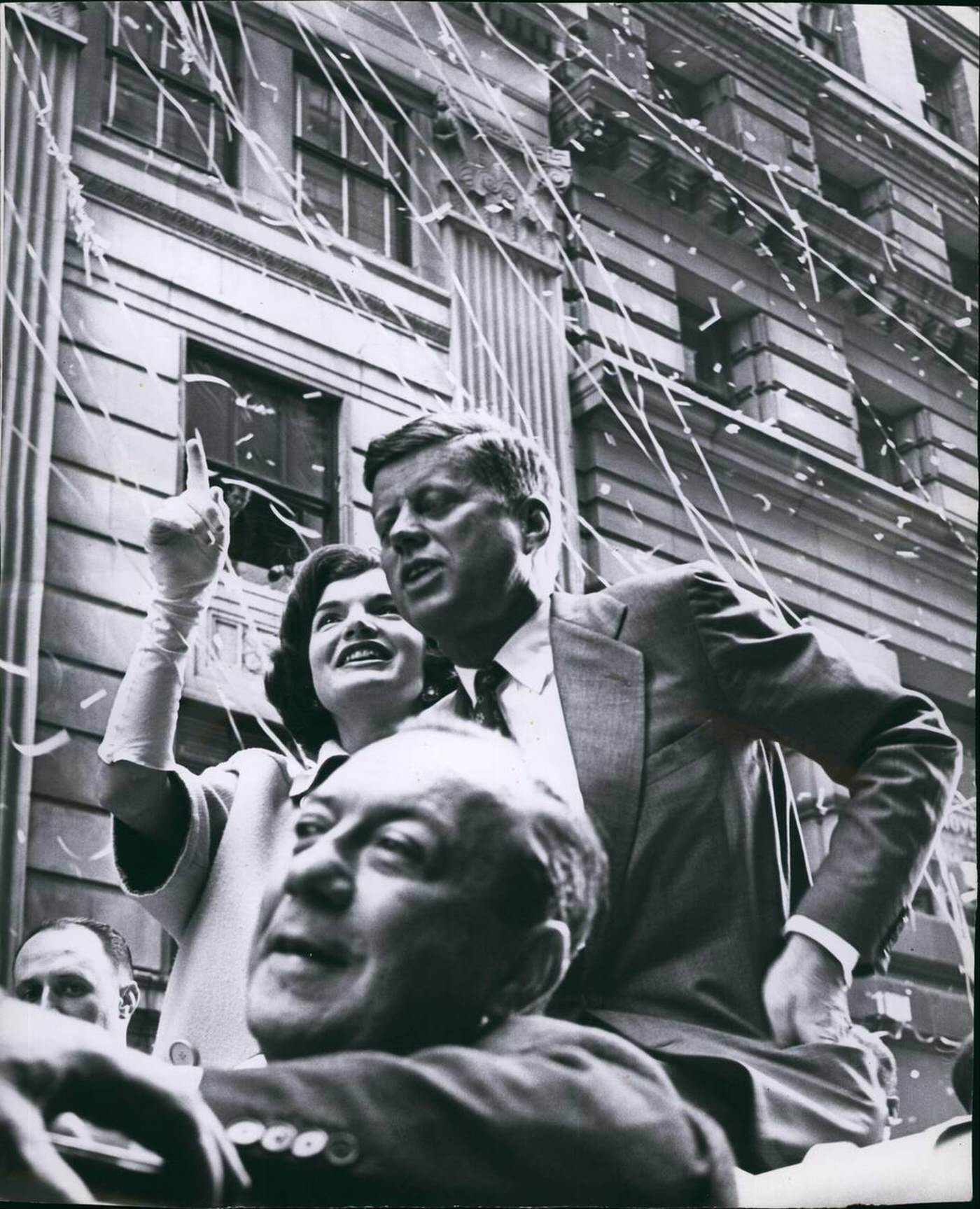 Broadway Ticker Tape Parade For President Kennedy, 1960.