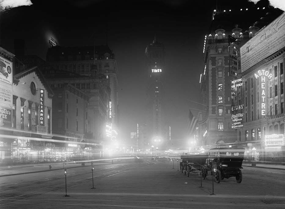 Times Square At Night, 1902