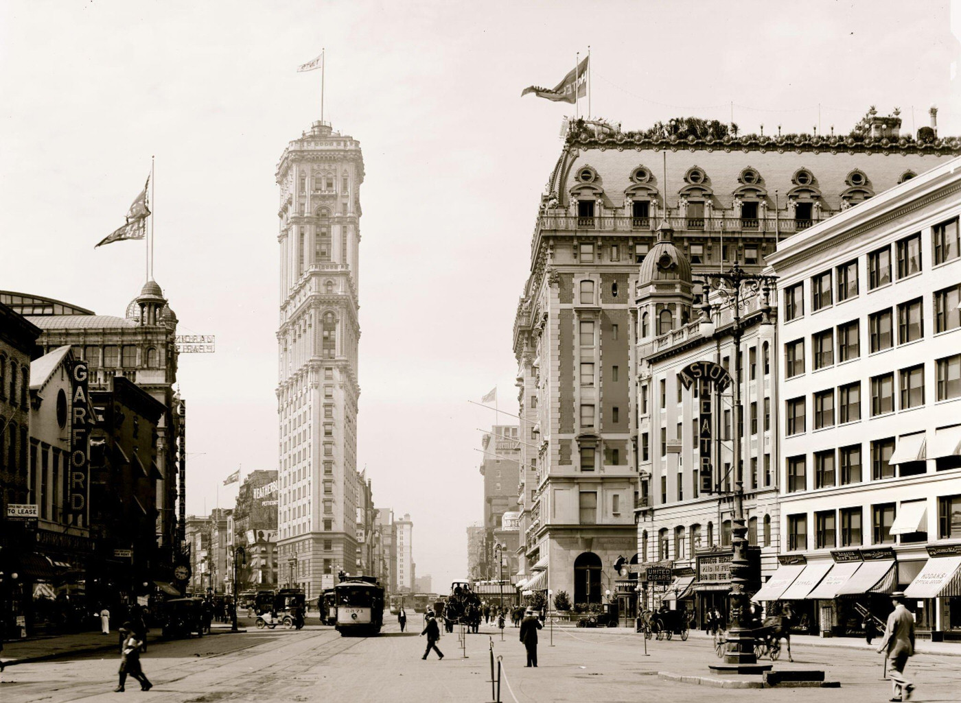 Longacre Square, Now Times Square, 1911.