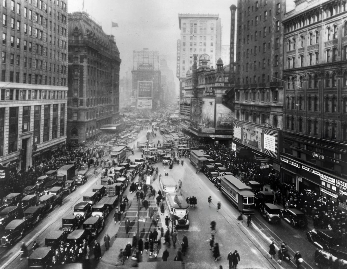 View Of Times Square.