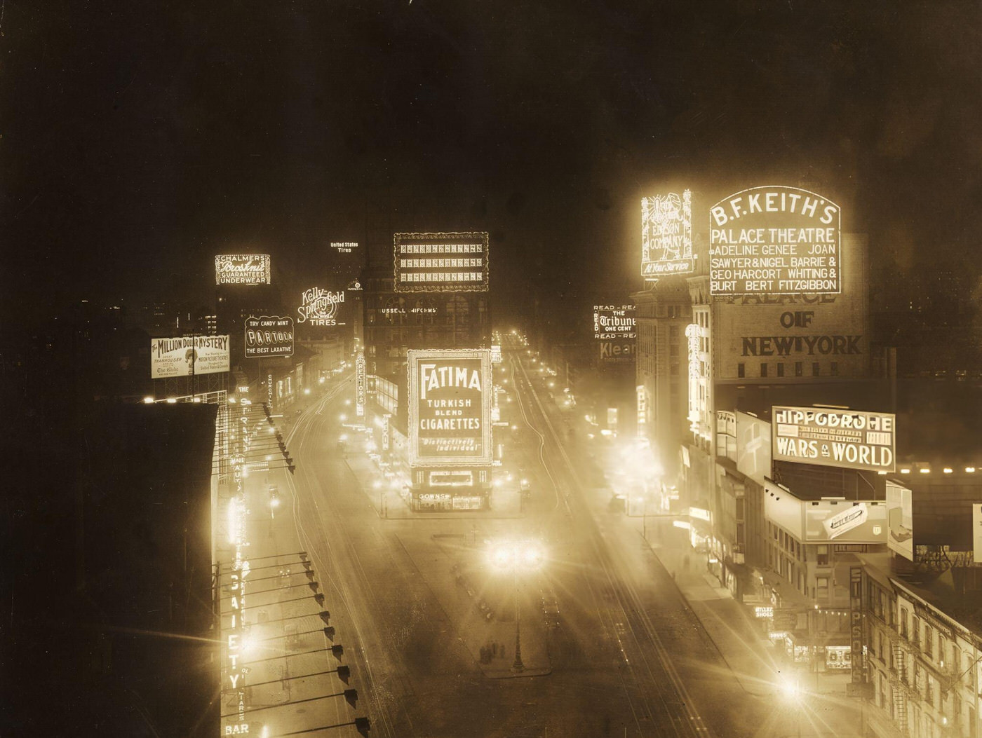Traffic Policeman, Duffy Square, Broadway And Seventh Avenue, 1929.