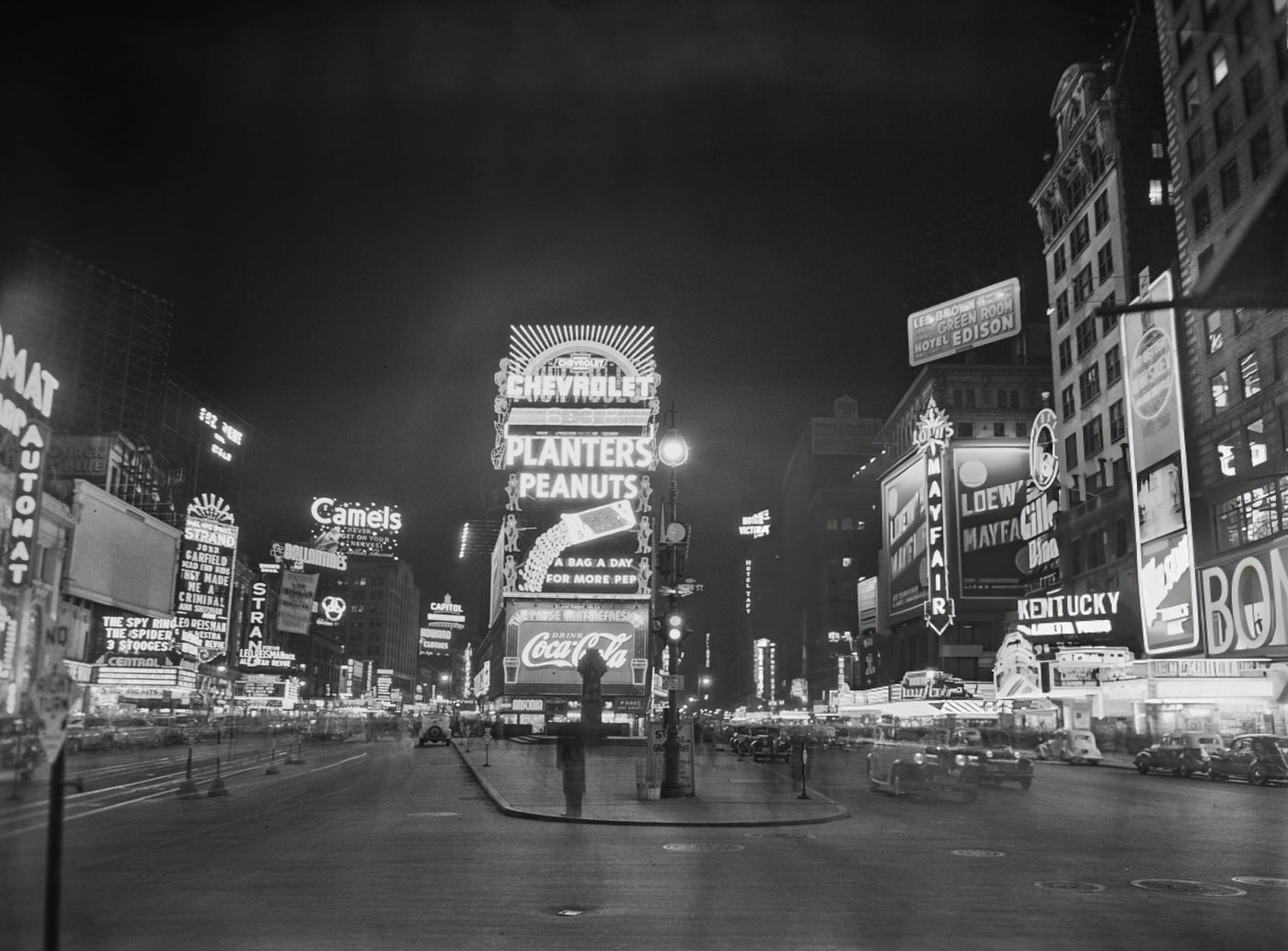 Times Square In Midtown Manhattan, 1939.