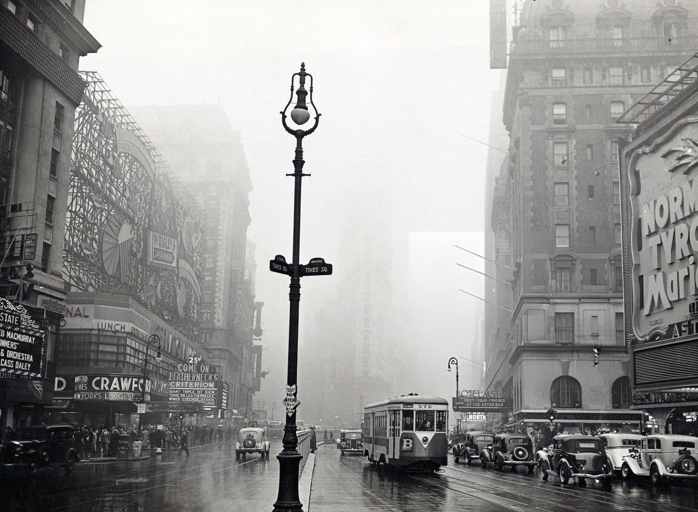 View Of Times Square.