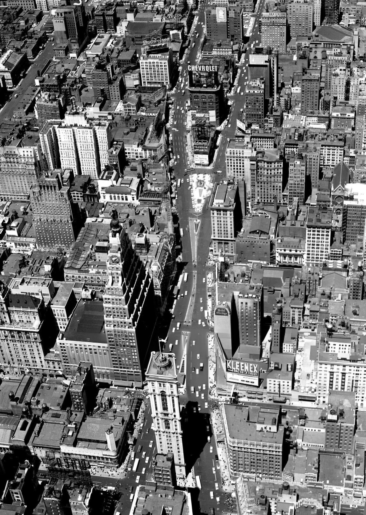 Times Square From Above.