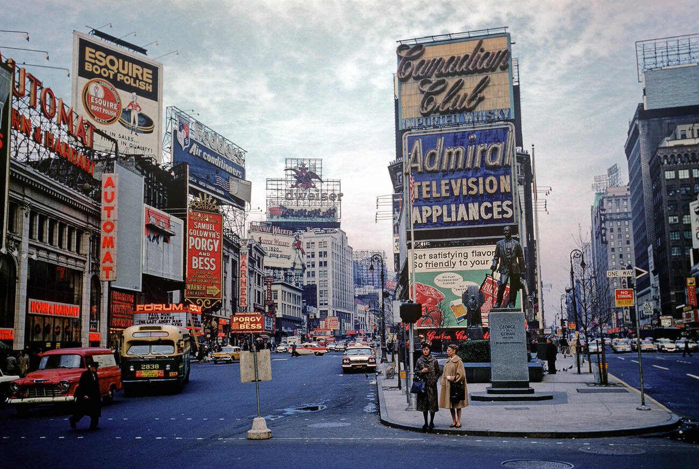Times Square, New York, America - 1959.
