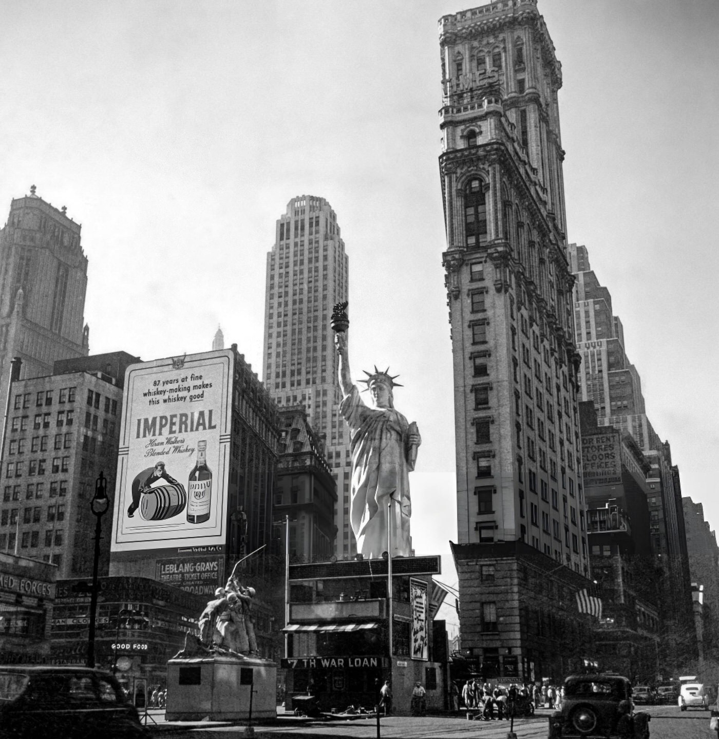 Times Square At New York.