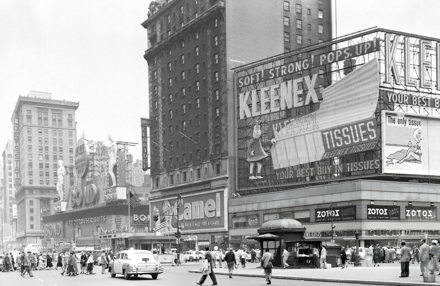 Times Square Looking North From W. 43Rd St., May 20, 1950S.