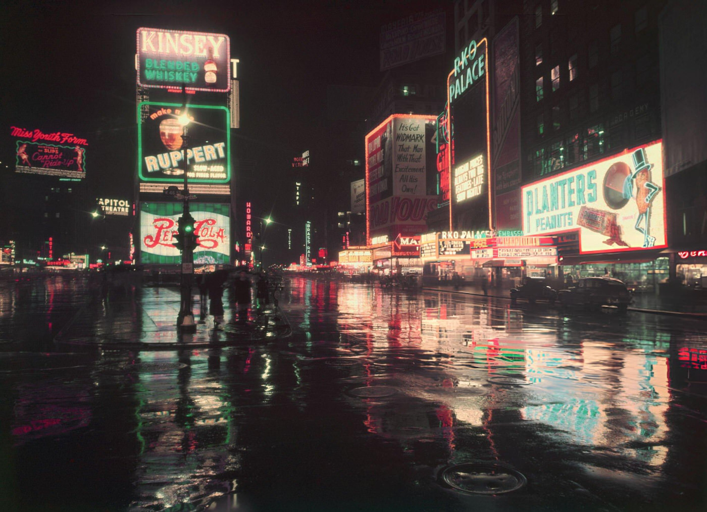 Times Square At Night.