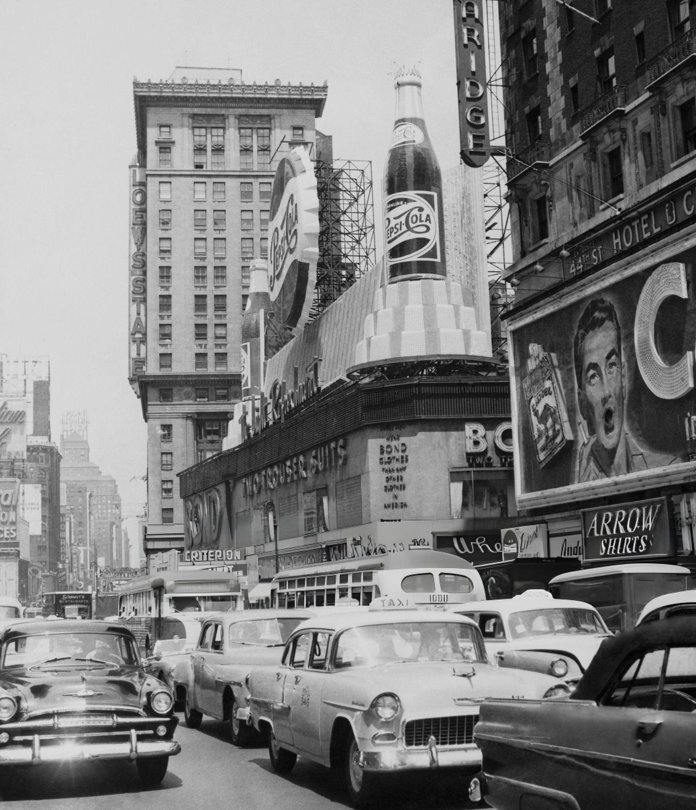 H Bomb Practice Alert In New York, August 18, 1955.