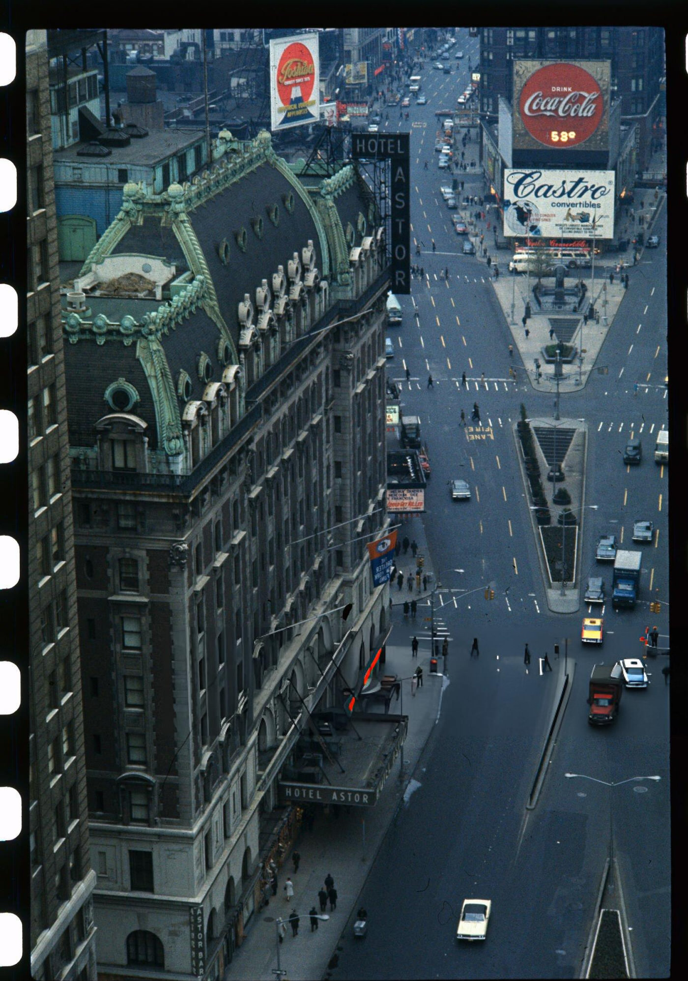 Times Square Photographed From The Allied Chemical Building.