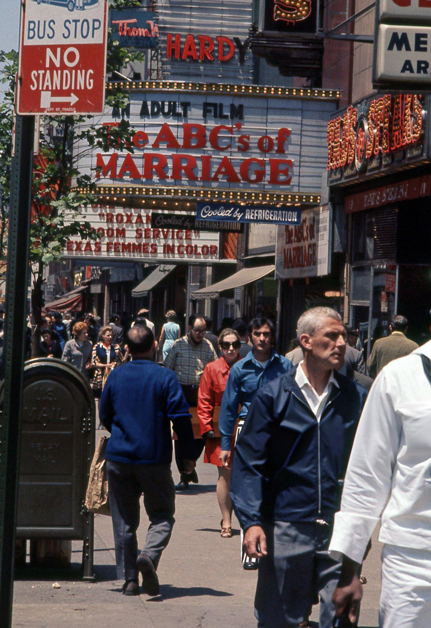 Majorettes Parade In The Thanksgiving Day Parade Near Times Square, November 26, 1961.