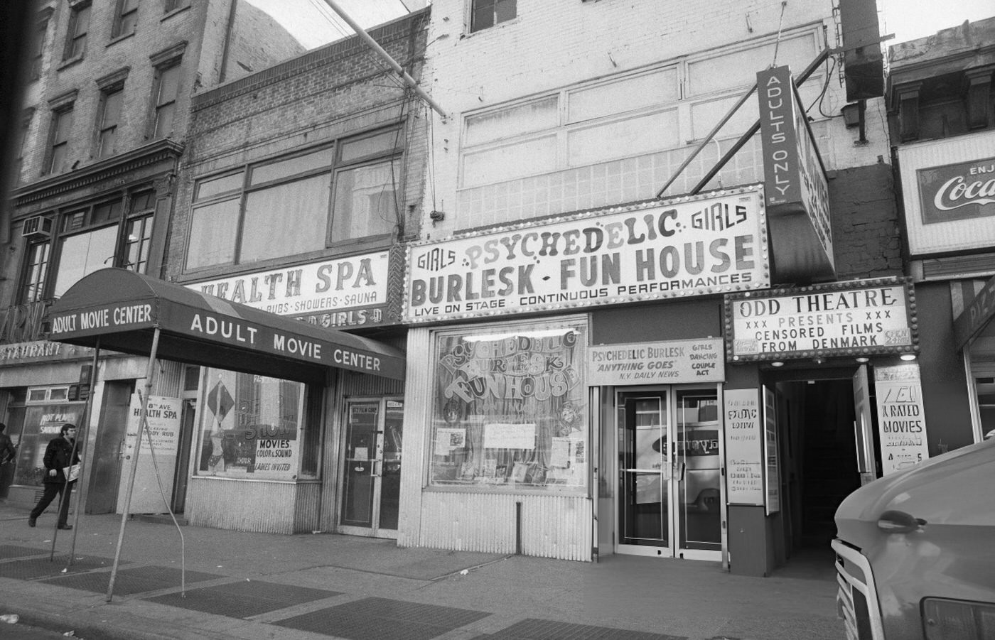 Bright Lights And Neon Signs Of Times Square, March 1962.