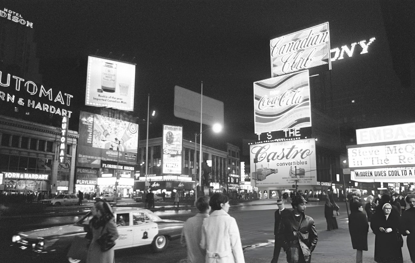 A Sign On Times Square Reads &Amp;Quot;War Is Over... If You Want It. Happy Christmas From John And Yoko,&Amp;Quot; December 15, 1969.