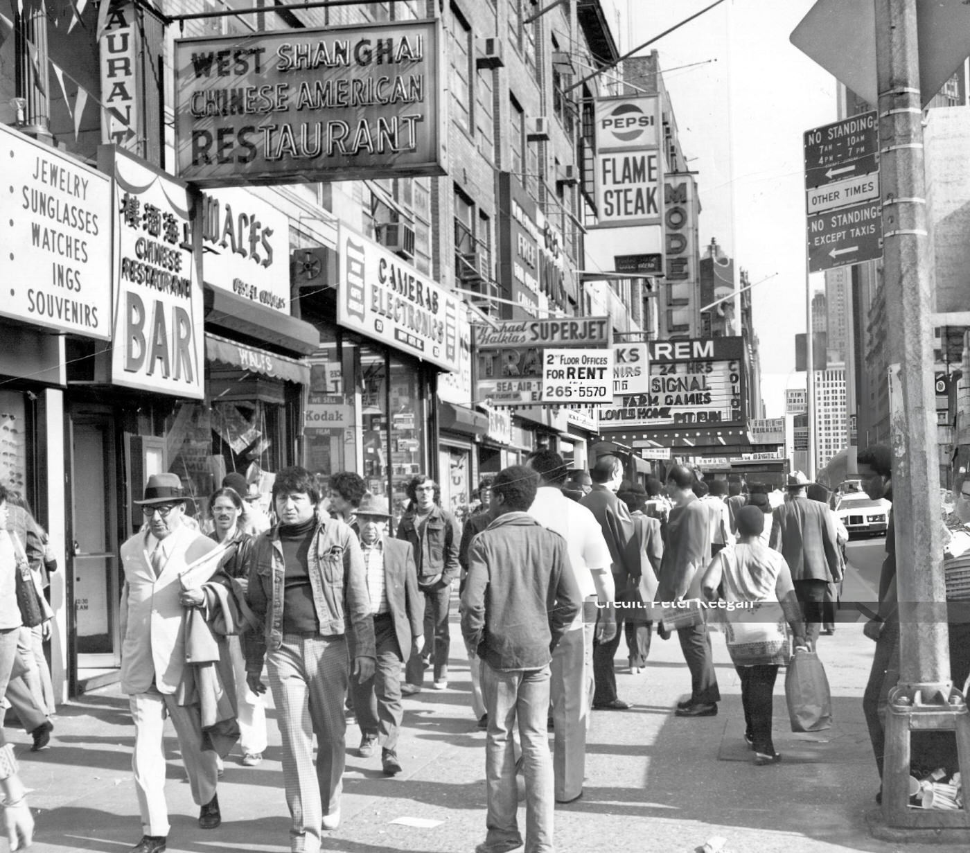 General Views Of Times Square. Incomplete Times Tower.