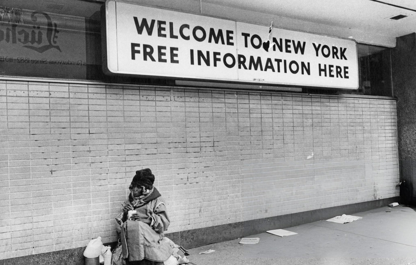 A Street Scene With Cars And Taxis Driving On Broadway In Times Square, With The Metropole Cafe In Focus, 1964.