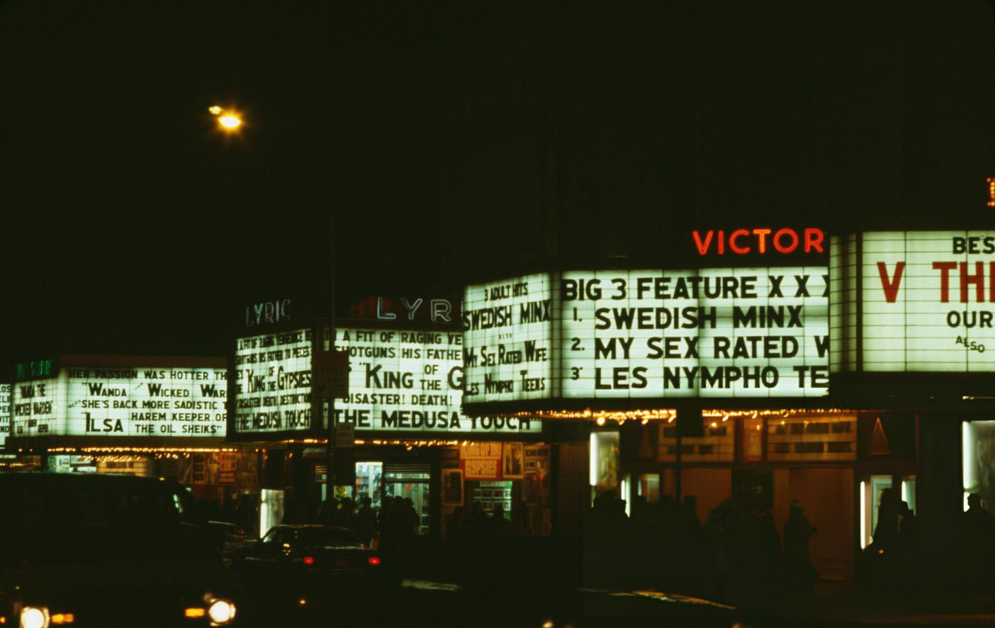 The Allied Chemical Building In Times Square, December 10, 1965.