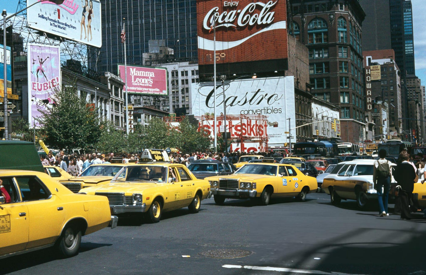 Times Square At Night, 1966.