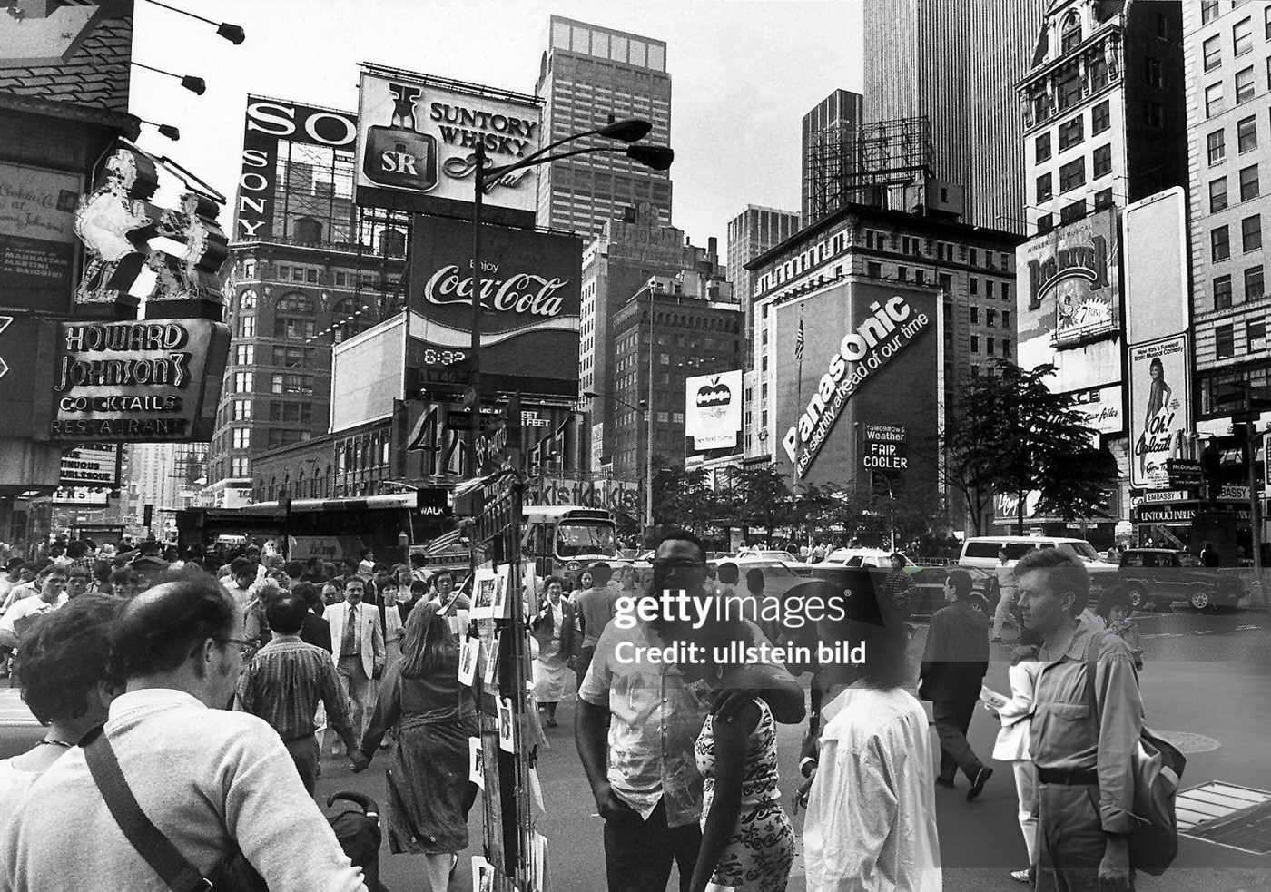 Times Square, Where Broadway And 7Th Avenue Cross, 1987.
