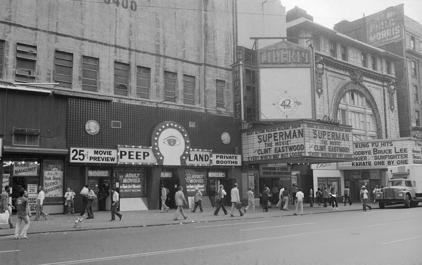New York City Will Use Its Condemnation Powers To Remove &Amp;Quot;Cesspool&Amp;Quot; Of Times Square Sex Shops For Redevelopment, 1980.