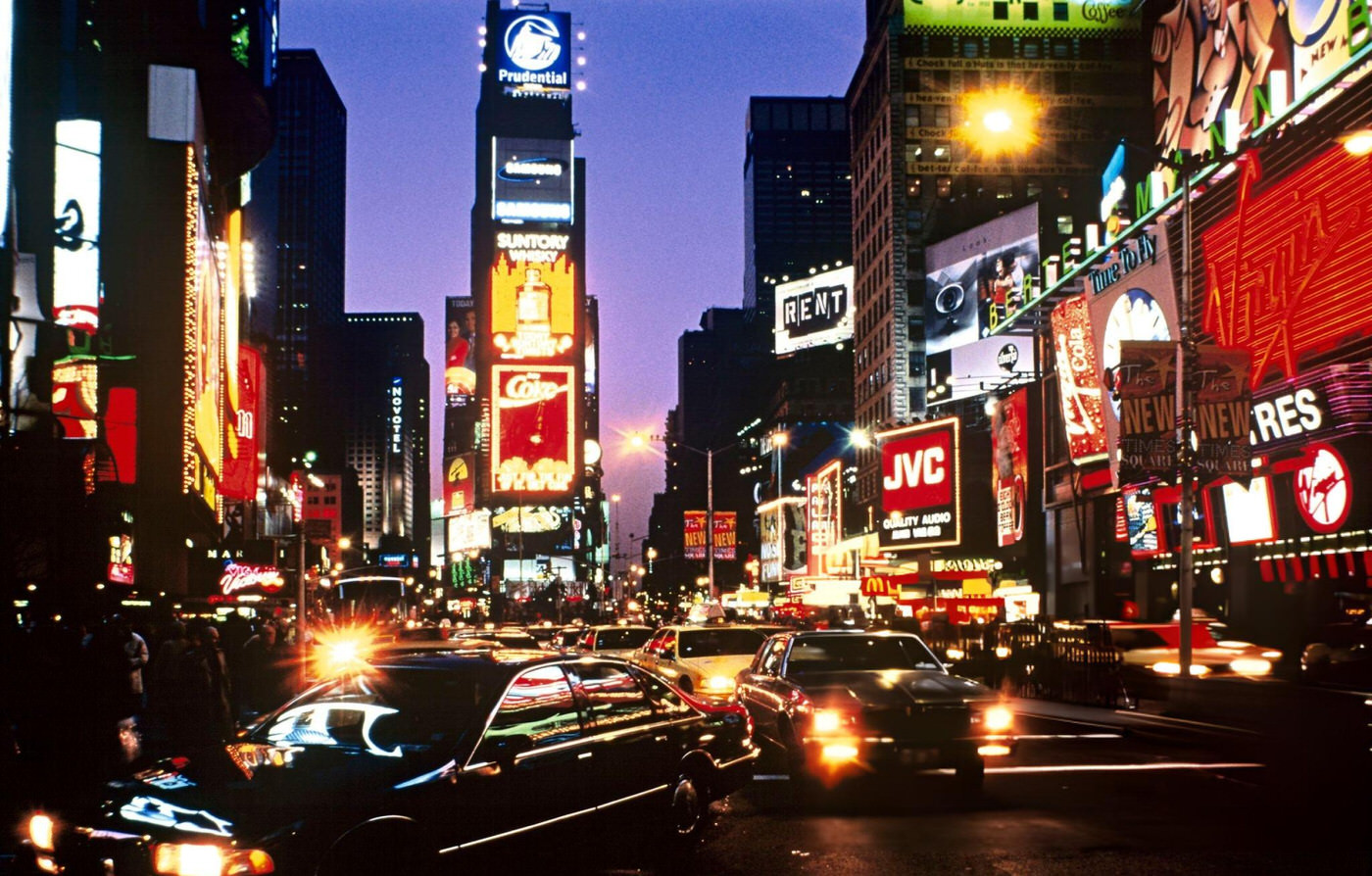 Times Square, New York, 1998.