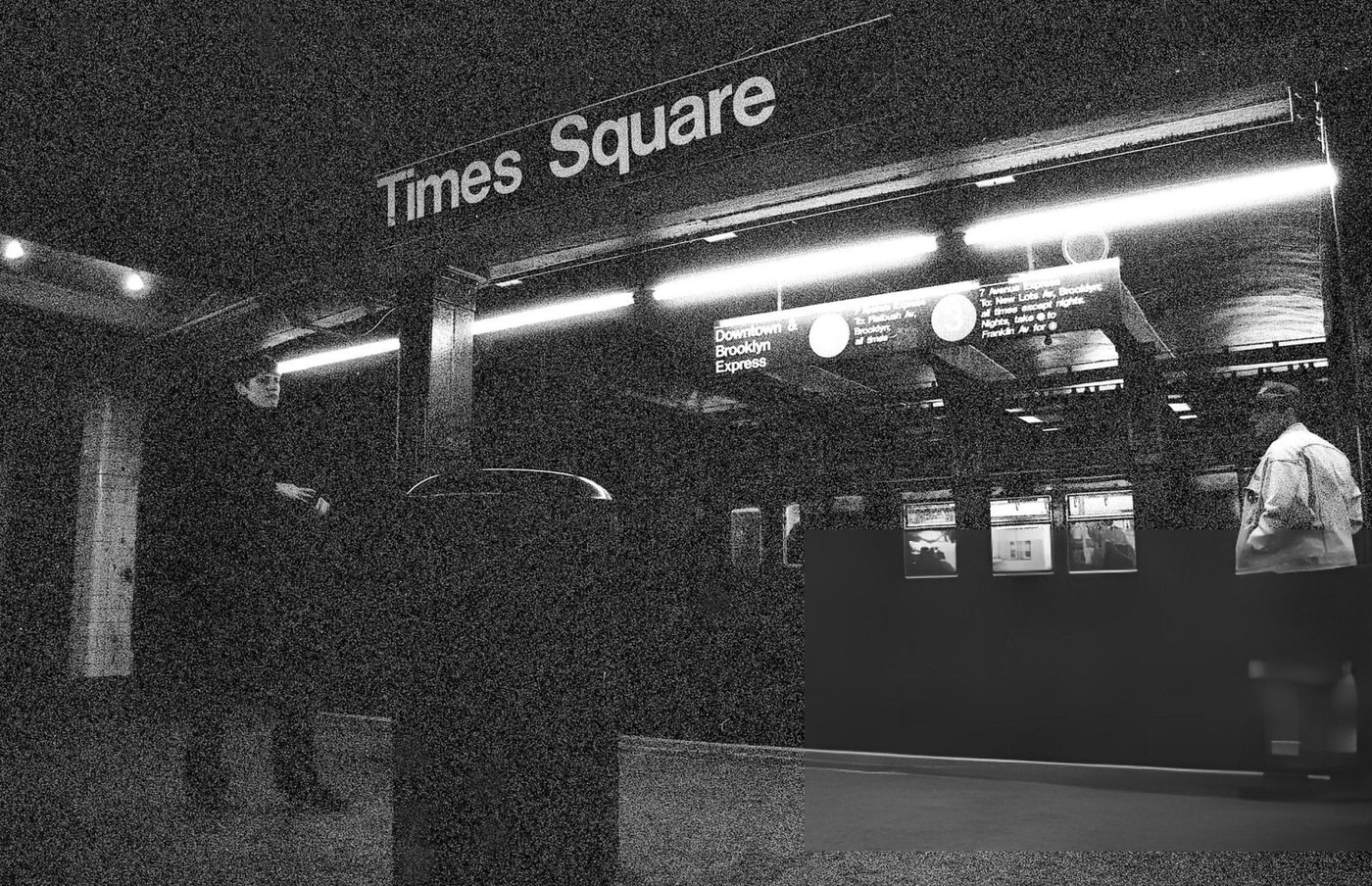 Times Square On October 15Th, 1995 In New York City.
