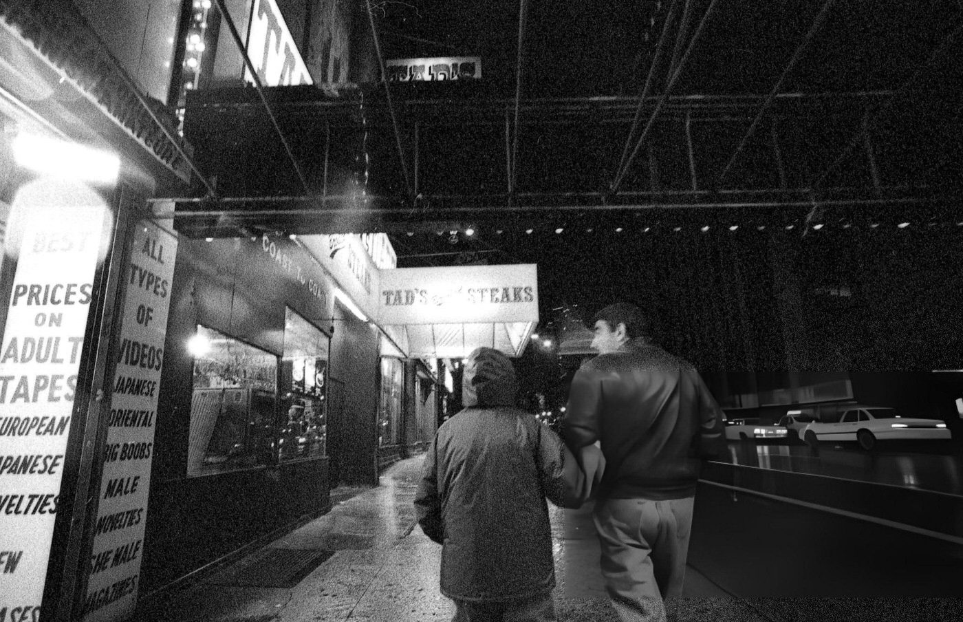 Times Square On December 4Th, 1995 In New York City.