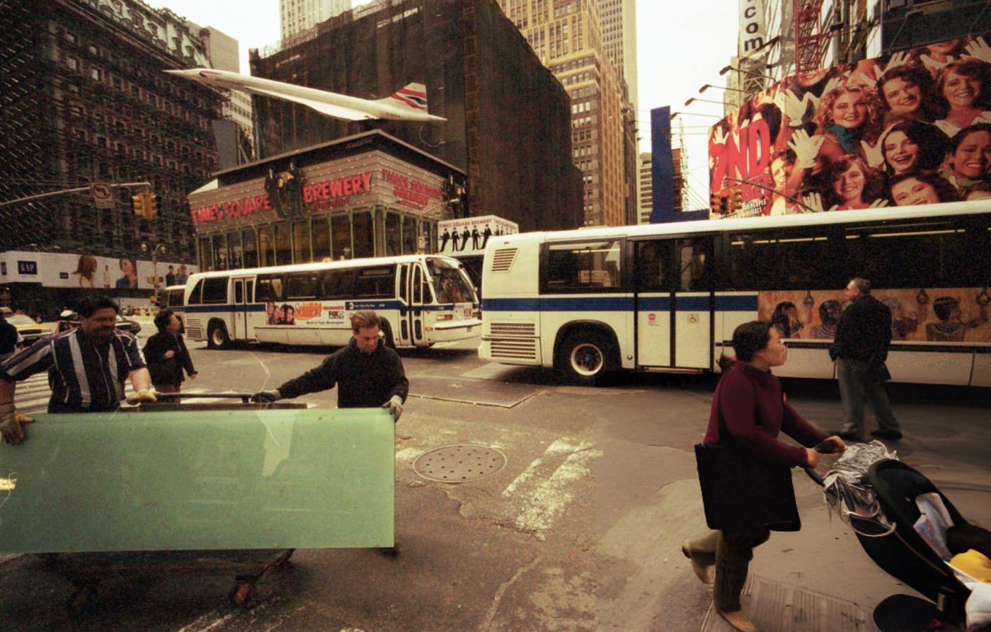 42Nd Street, Times Square, September 1994.