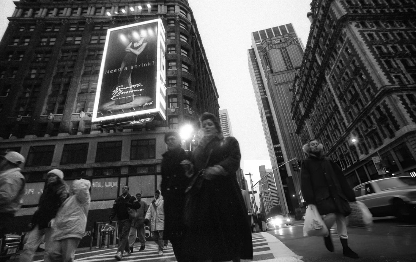 Times Square, September 1995.