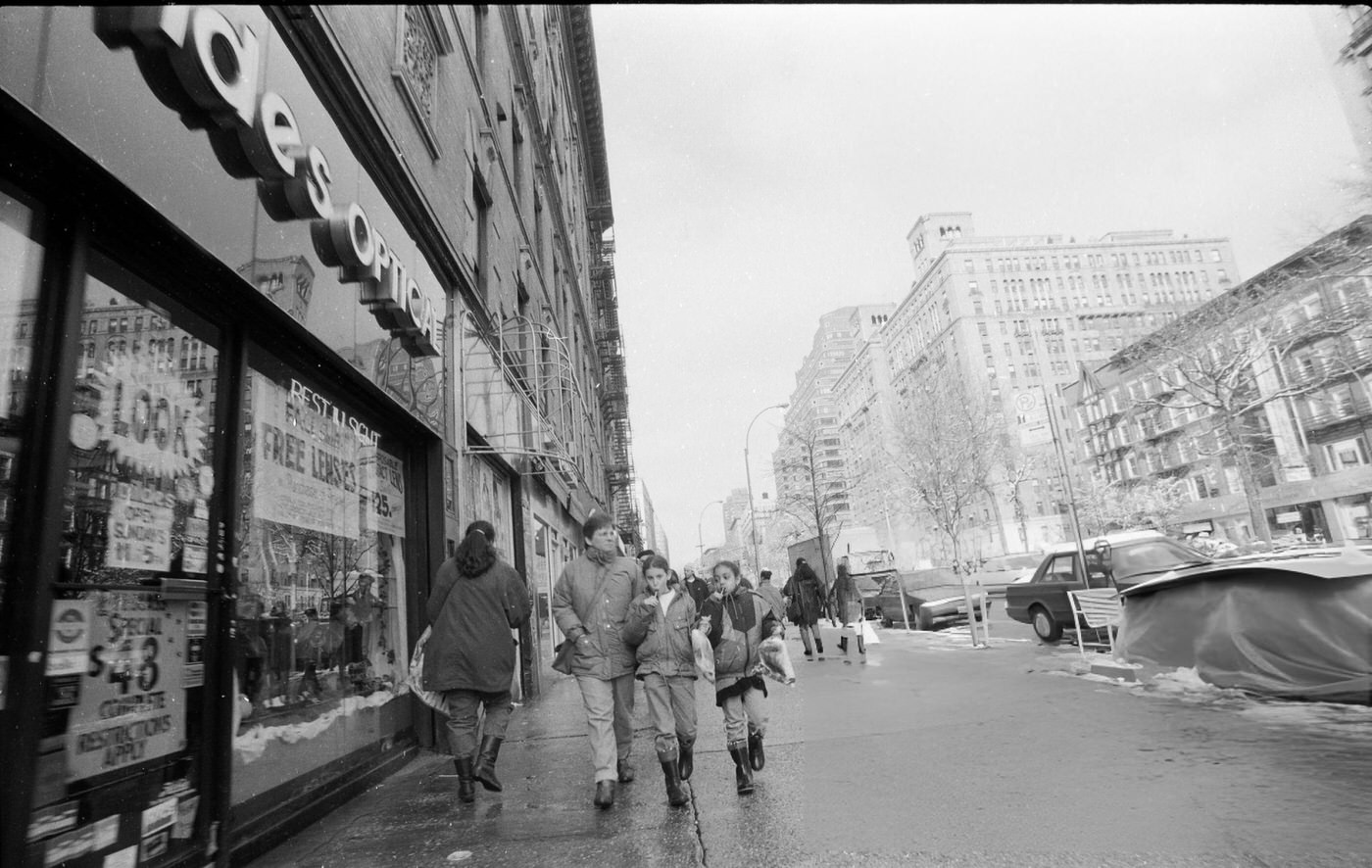 Times Square On October 15Th, 1995 In New York City.