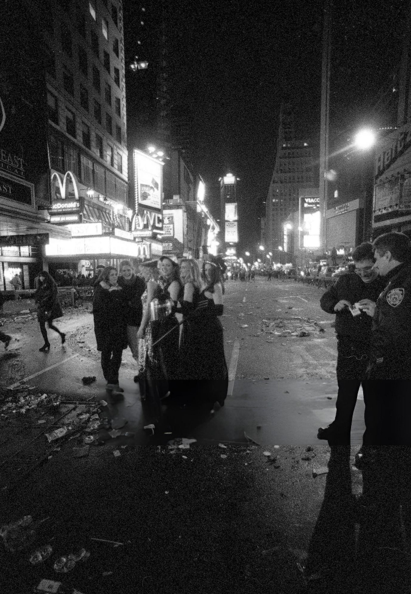 New Year'S Eve In Times Square, 1995.