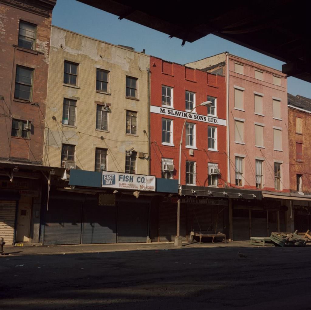 Fish Co., South Street, 1985