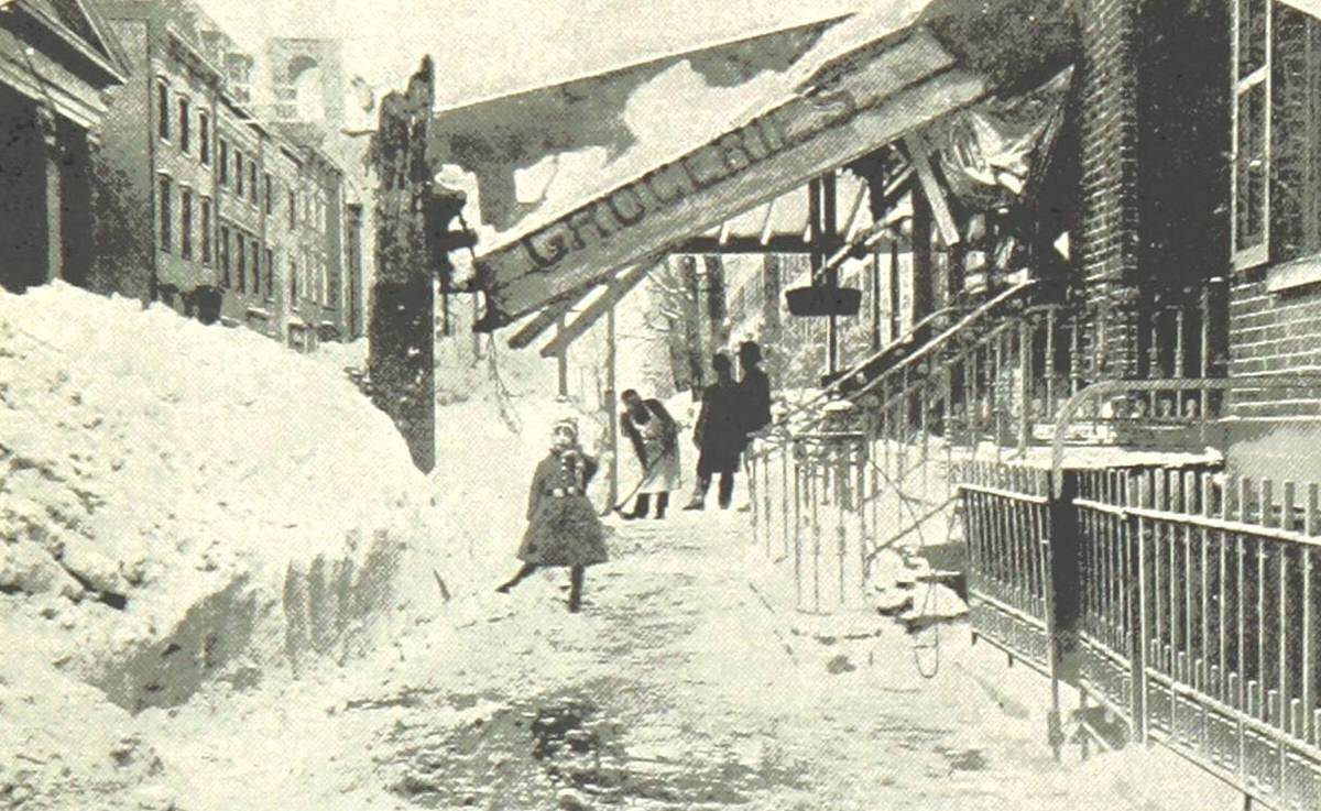 The Blizzard Of March 1888.