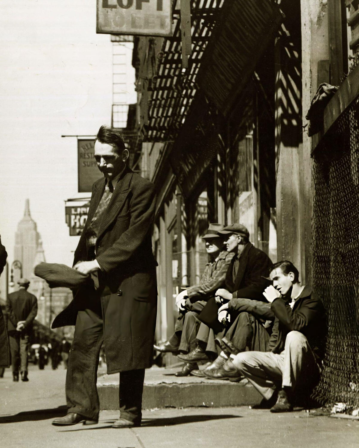 Interior Of A Bowery Flophouse, New York, 1947.