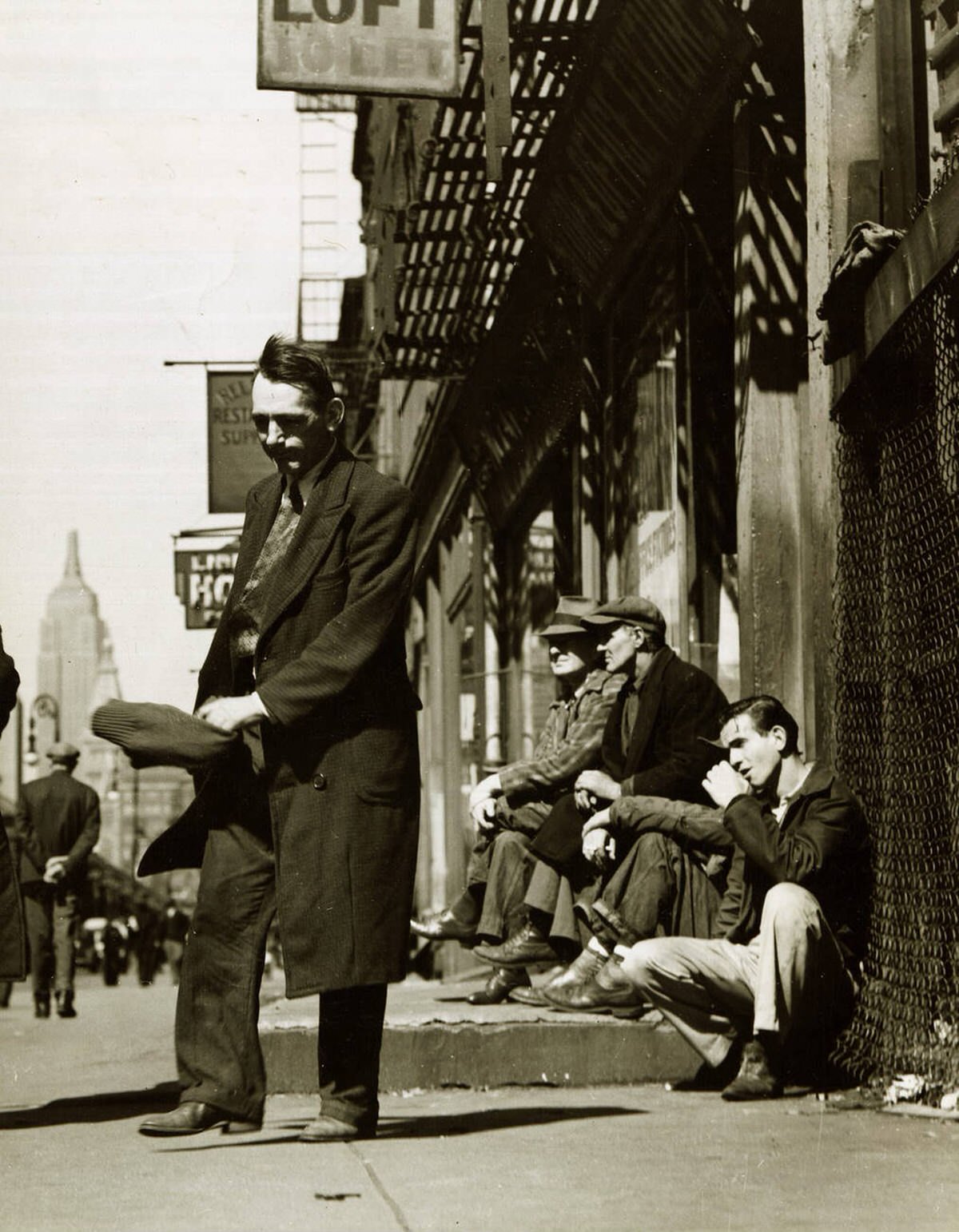 Bowery Flophouse, New York, 1947.